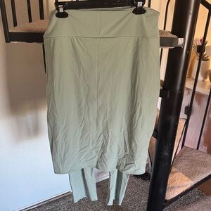 Athletic Mint Green Skirt with Leggings